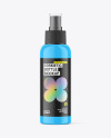 Glossy Cosmetic Spray Bottle Mockup