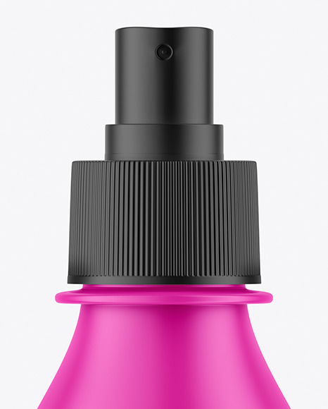 Matte Cosmetic Spray Bottle Mockup