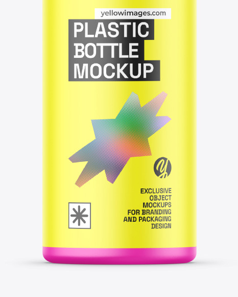 Matte Lotion Bottle Mockup