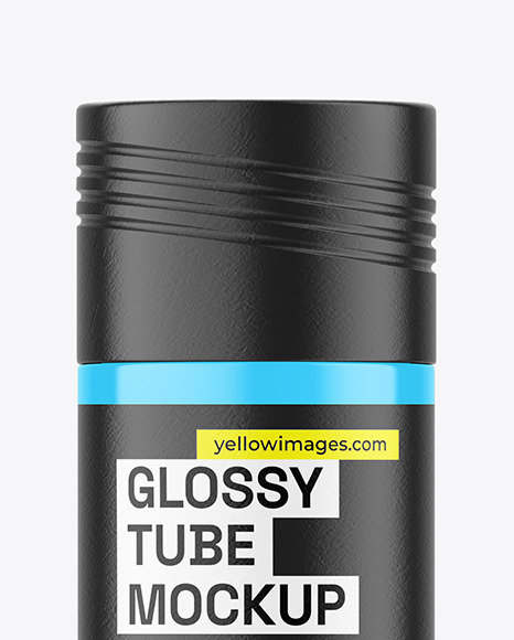 Glossy Tube Mockup