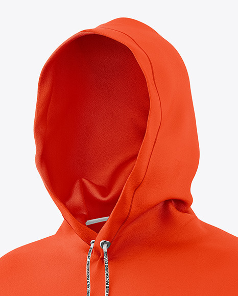 Men's Hoodie Mockup - Half Side View