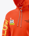 Men's Hoodie Mockup - Half Side View