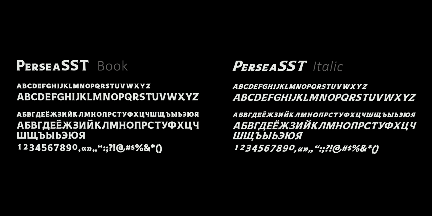 Persea font Persea font