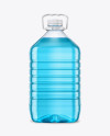 5L Clear PET Bottle Mockup