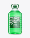 5L Clear PET Bottle Mockup