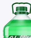 5L Clear PET Bottle Mockup