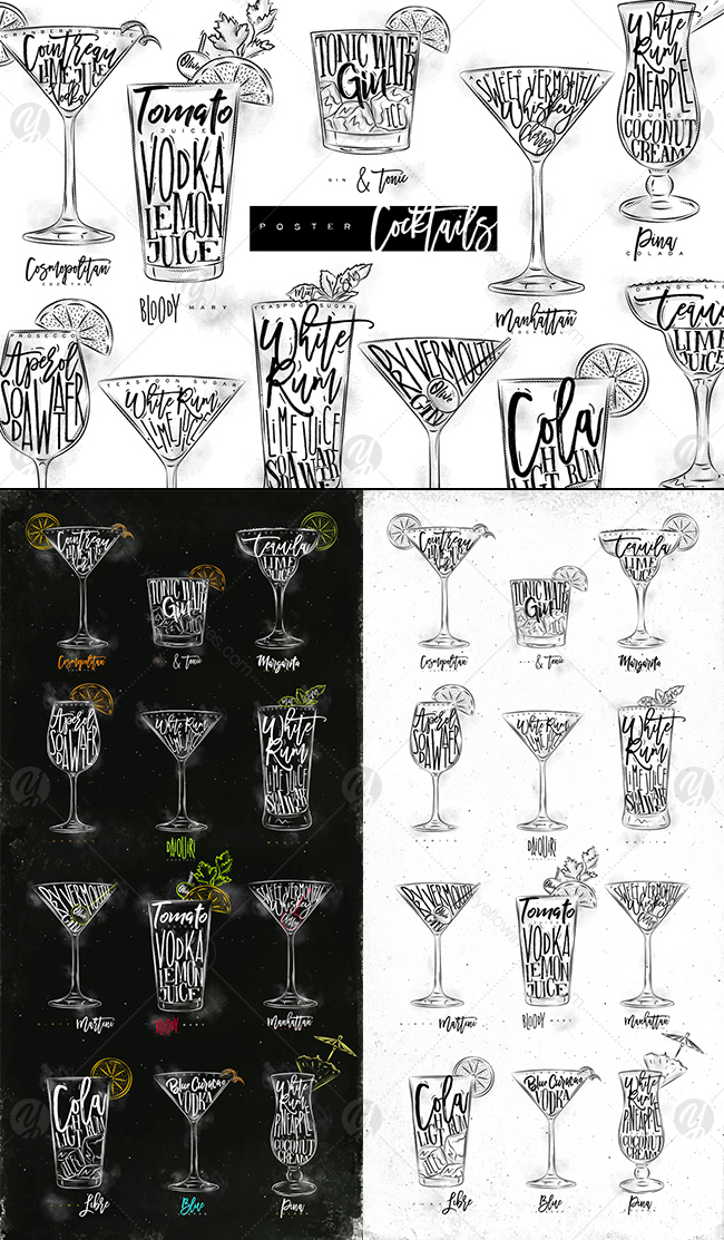 Poster Cocktails Poster Cocktails