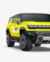 Electric Off-Road SUV Mockup - Half Side View