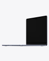 MacBook Air M2 Midnight Mockup