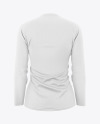 Women's Raglan Long Sleeve T-Shirt Mockup