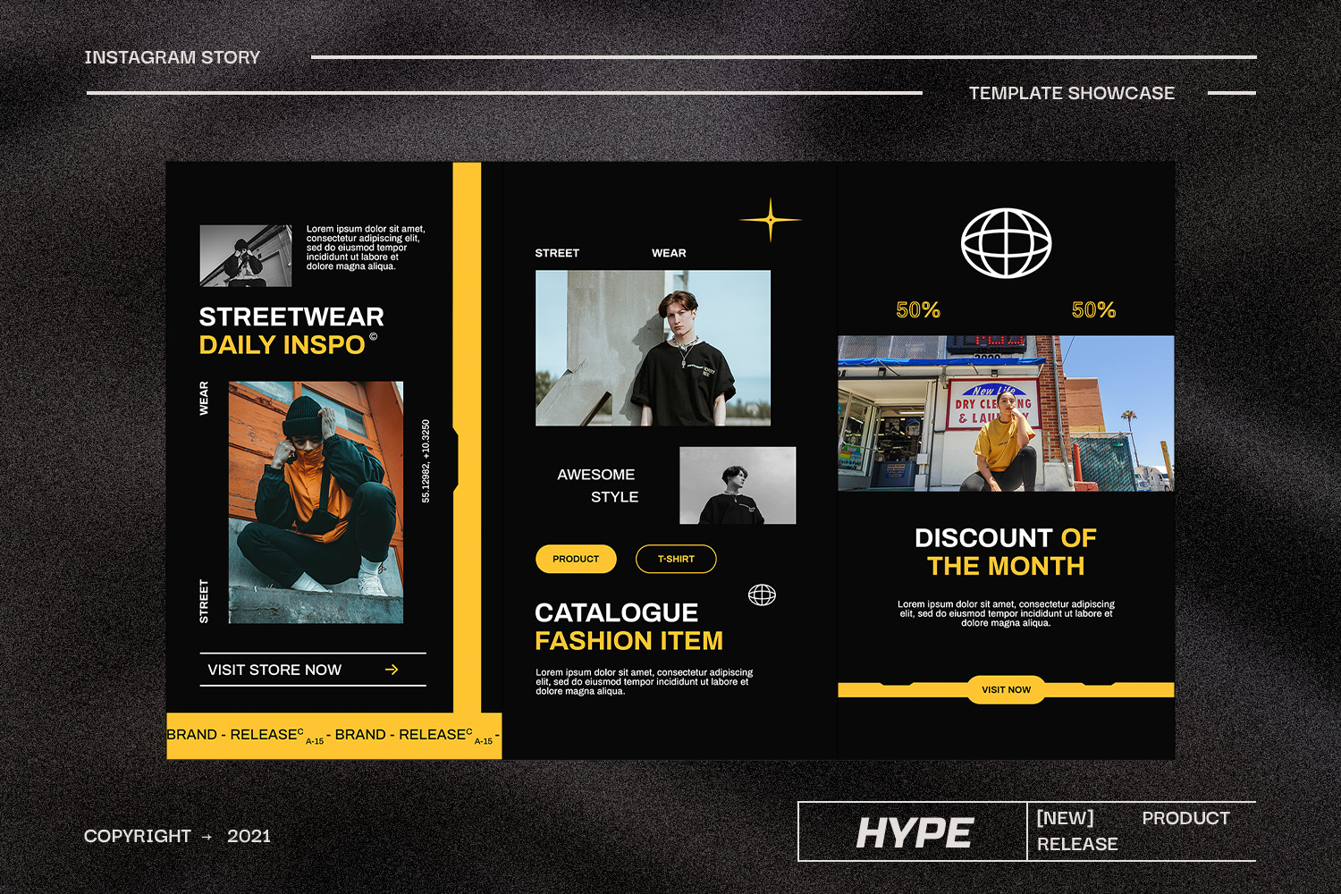 Ozilows Urban Instagram Templates