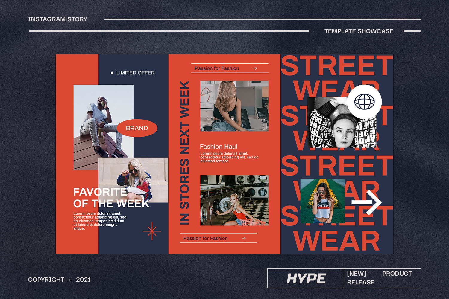 Irrelia Urban Instagram Templates