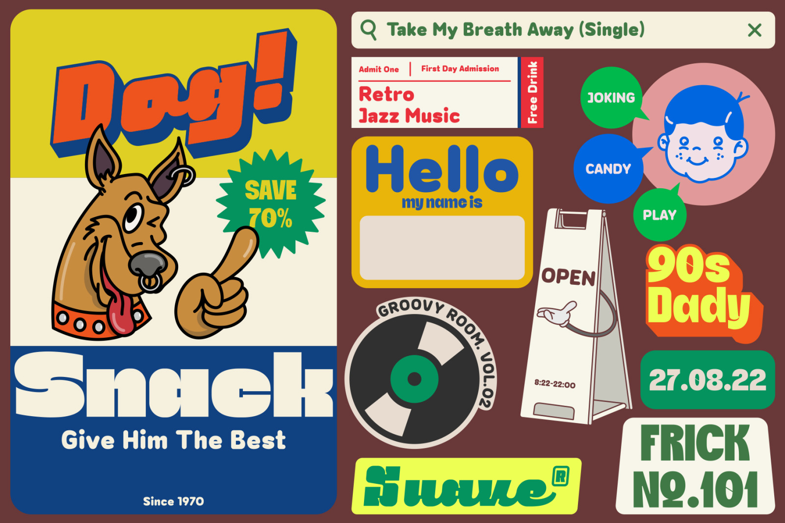 Slack | Cheerful Sans Serif Font Slack | Cheerful Sans Serif Font