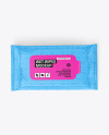 Matte Wet Wipes Pack Mockup