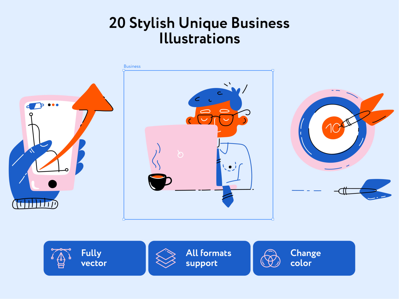 Ellsy Business Illustrations Ellsy Business Illustrations