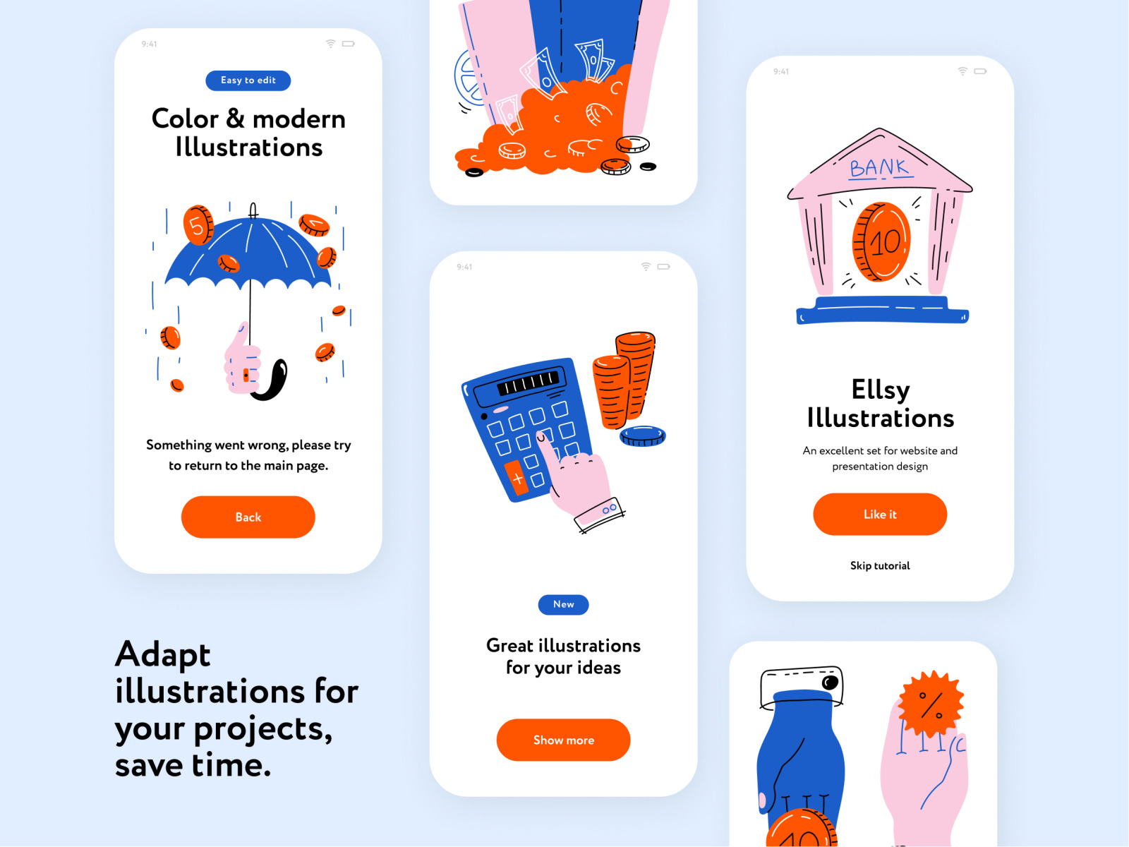 Ellsy Finance Illustrations Ellsy Finance Illustrations