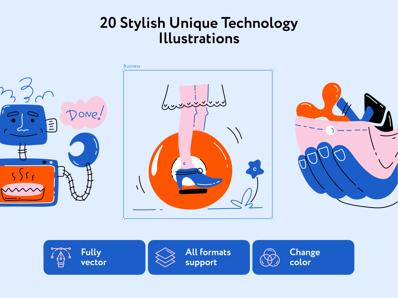 Ellsy Technology Illustrations