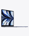 MacBook Air M2 Midnight Mockup