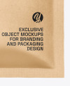 Kraft Paper Sachet Mockup