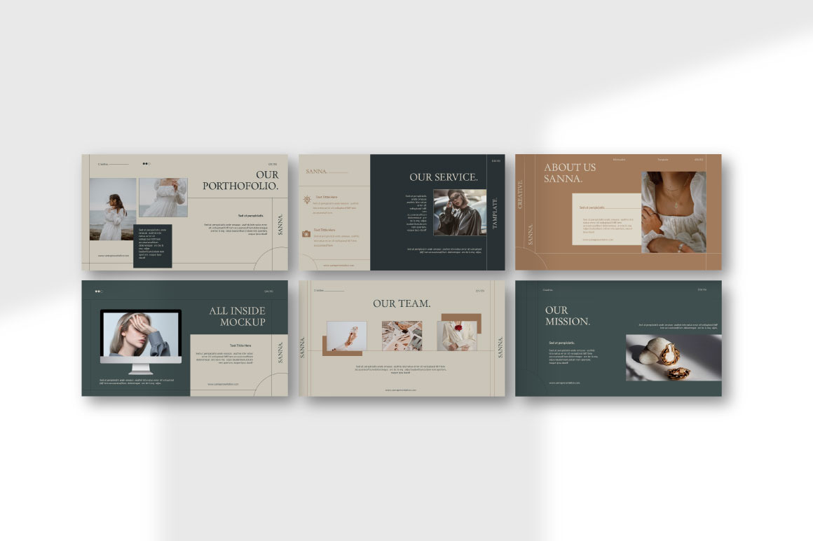 Sanna Fashion Keynote Template