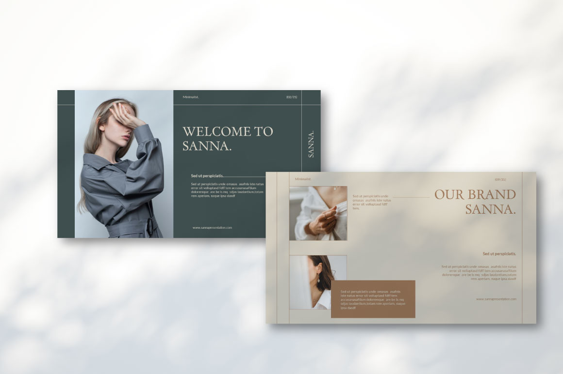 Sanna Fashion Keynote Template