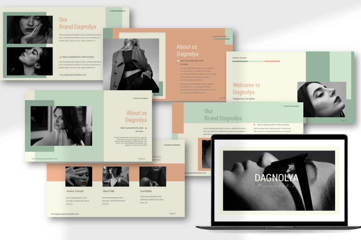 Dagnolya Creative Powerpoint Template Dagnolya Creative Powerpoint Template