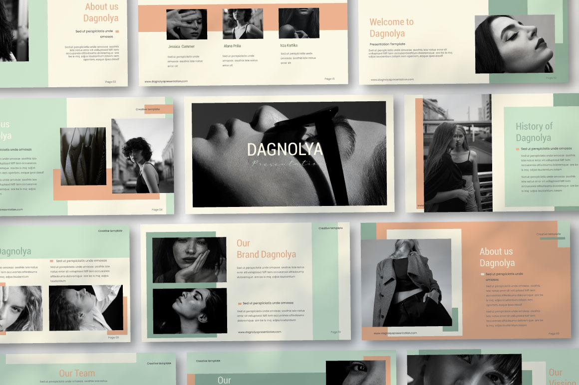 Dagnolya Creative Powerpoint Template