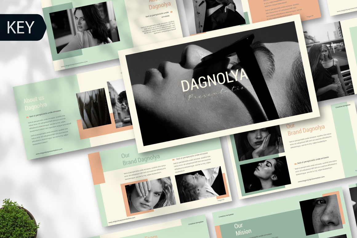 Dagnolya Creative Keynote Template