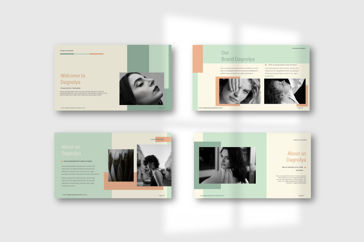 Dagnolya Creative Google Slides Template Dagnolya Creative Google Slides Template