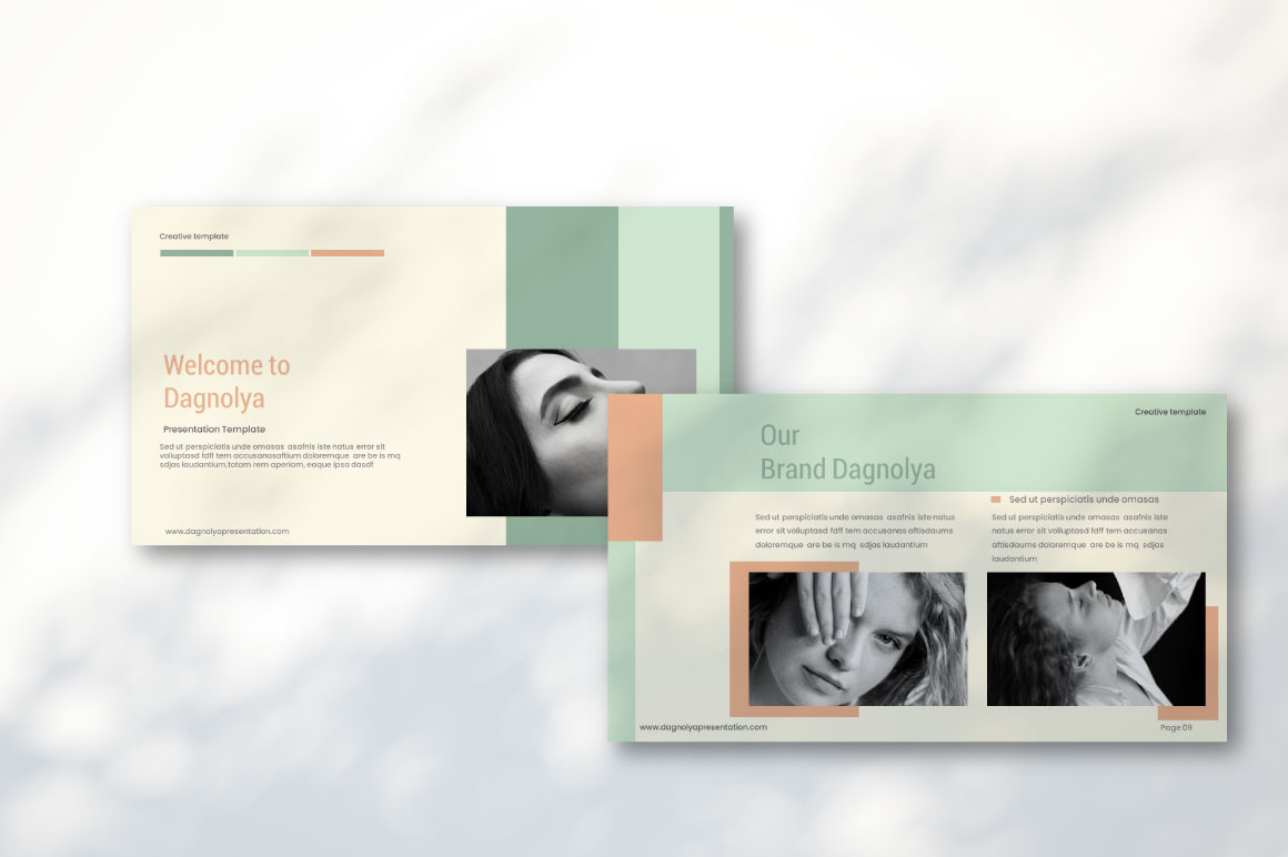Dagnolya Creative Google Slides Template Dagnolya Creative Google Slides Template