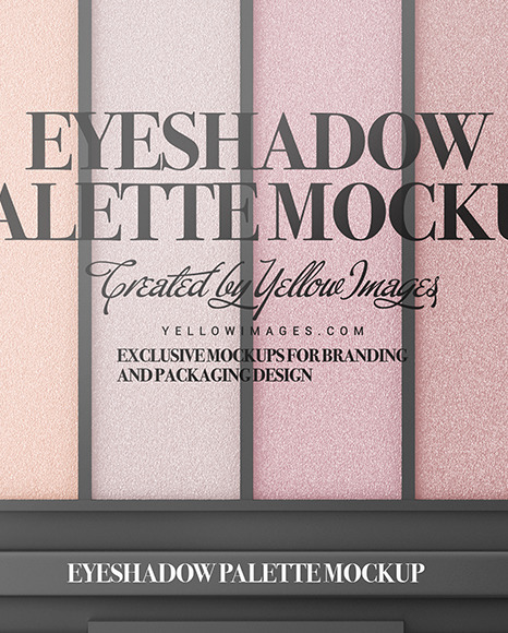 Eyeshadow Palette Mockup