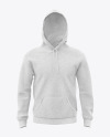 Men's Melange Hoodie Mockup - Front View