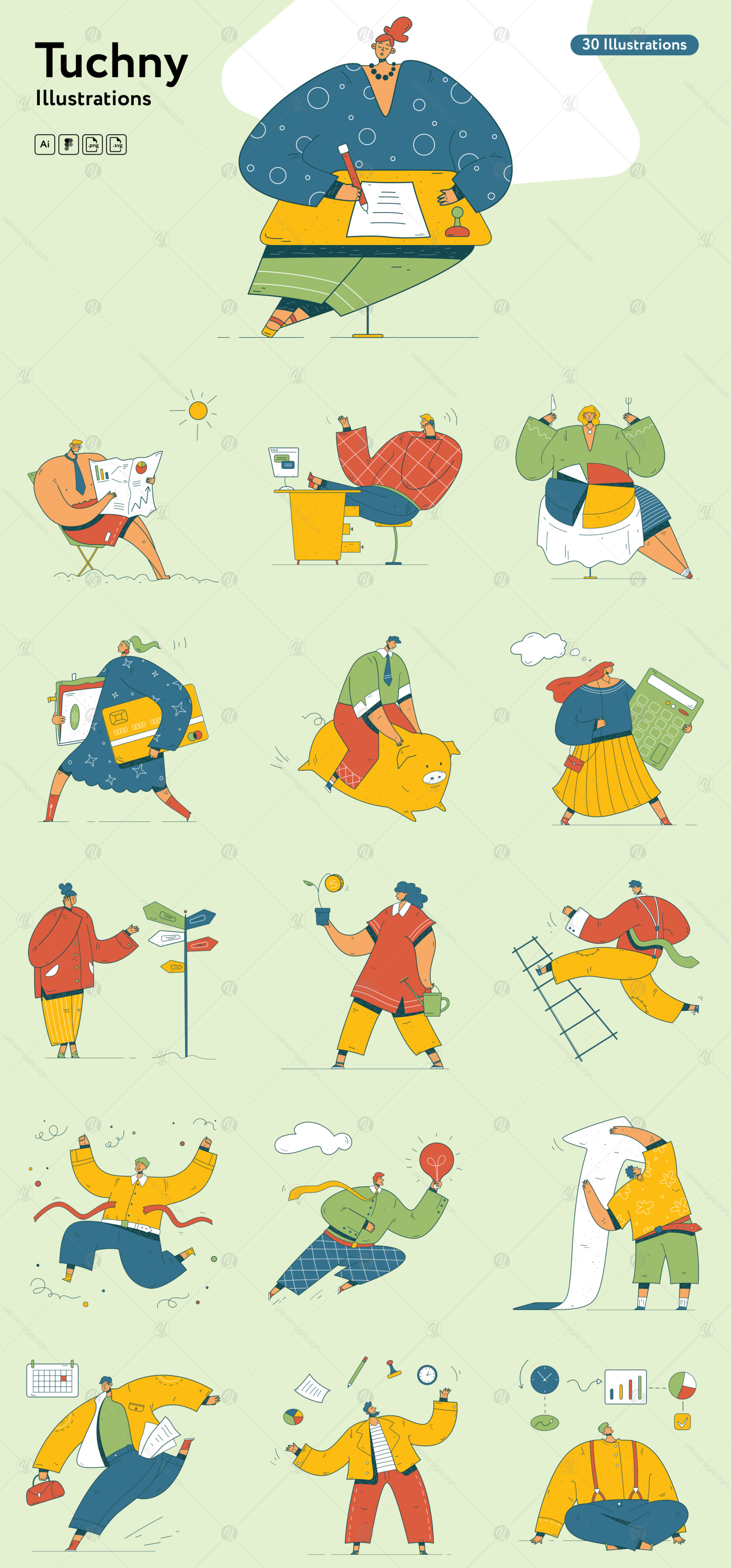 Tuchny Business Illustrations Tuchny Business Illustrations