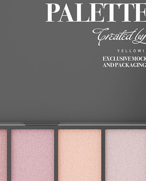 Eyeshadow Palette Mockup