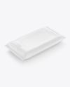 Glossy Wet Wipes Mockup