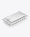 Metallic Wet Wipes Mockup