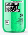 Color Liquid Cosmetic Bottle with Pump Mockup Color Liquid Cosmetic Bottle with Pump Mockup