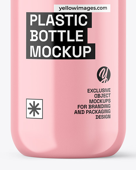 Clear Liquid Soap Cosmetic Bottle with Pump Mockup