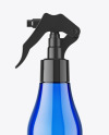 Blue Spray Bottle Mockup