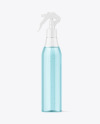 Clear Spray Bottle Mockup