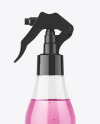 Clear Spray Bottle Mockup