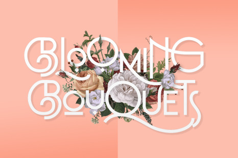 Blooming Bouquets - Fonts