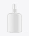 Glossy Cosmetic Spray Bottle Mockup