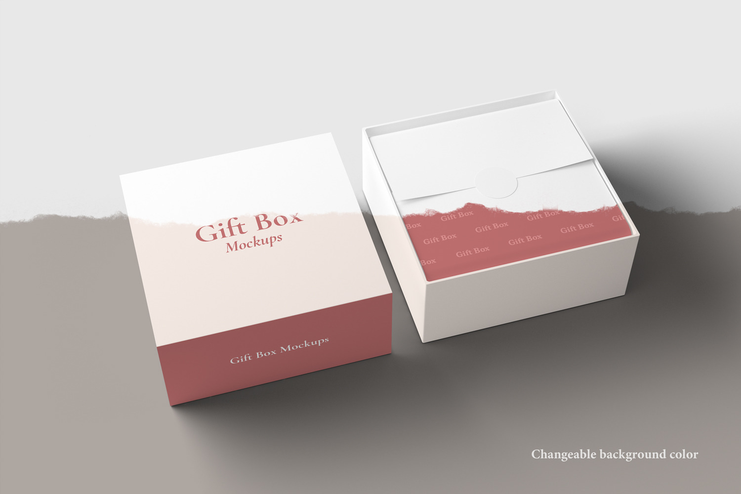 Gift Box Mockups Gift Box Mockups
