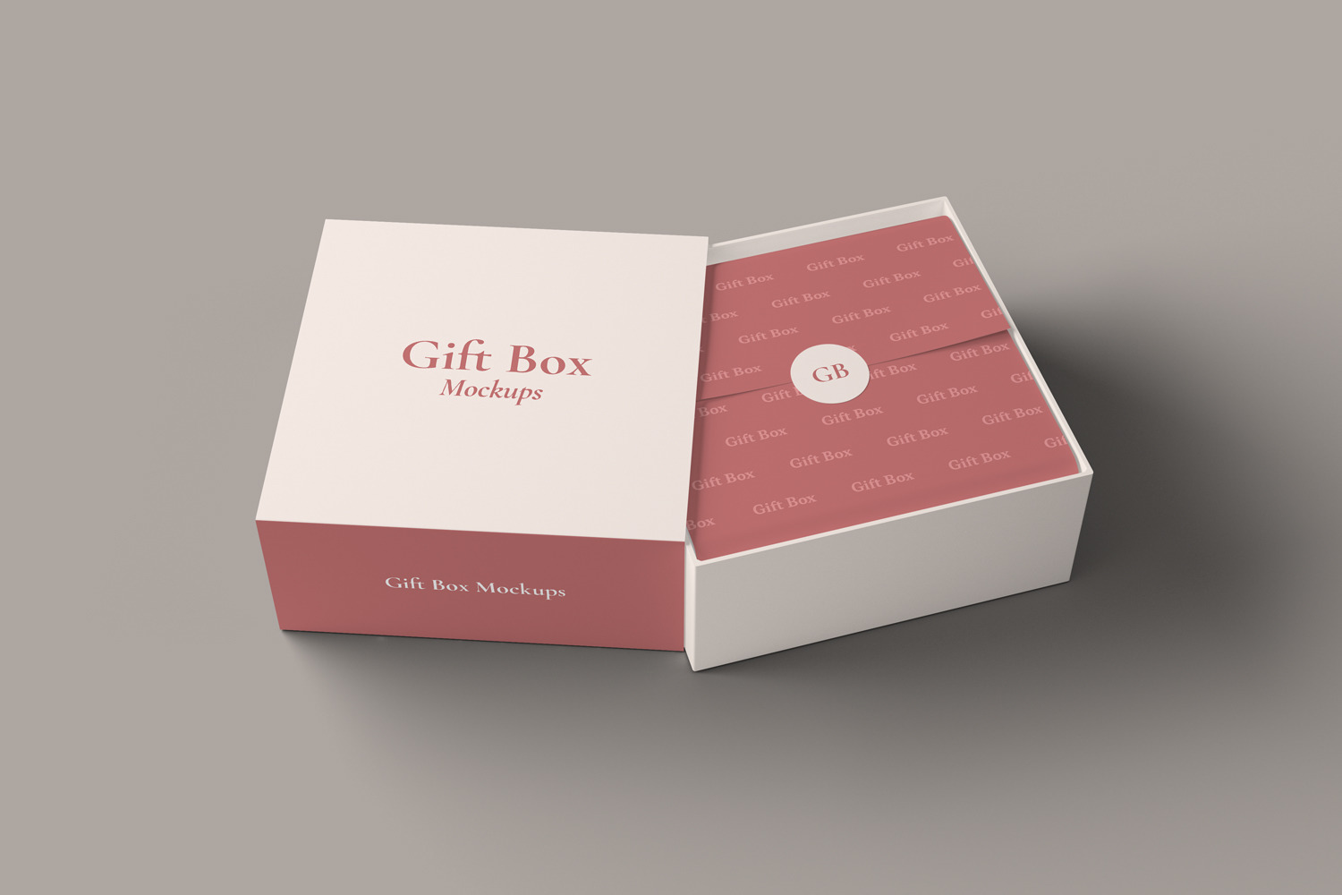 Gift Box Mockups Gift Box Mockups