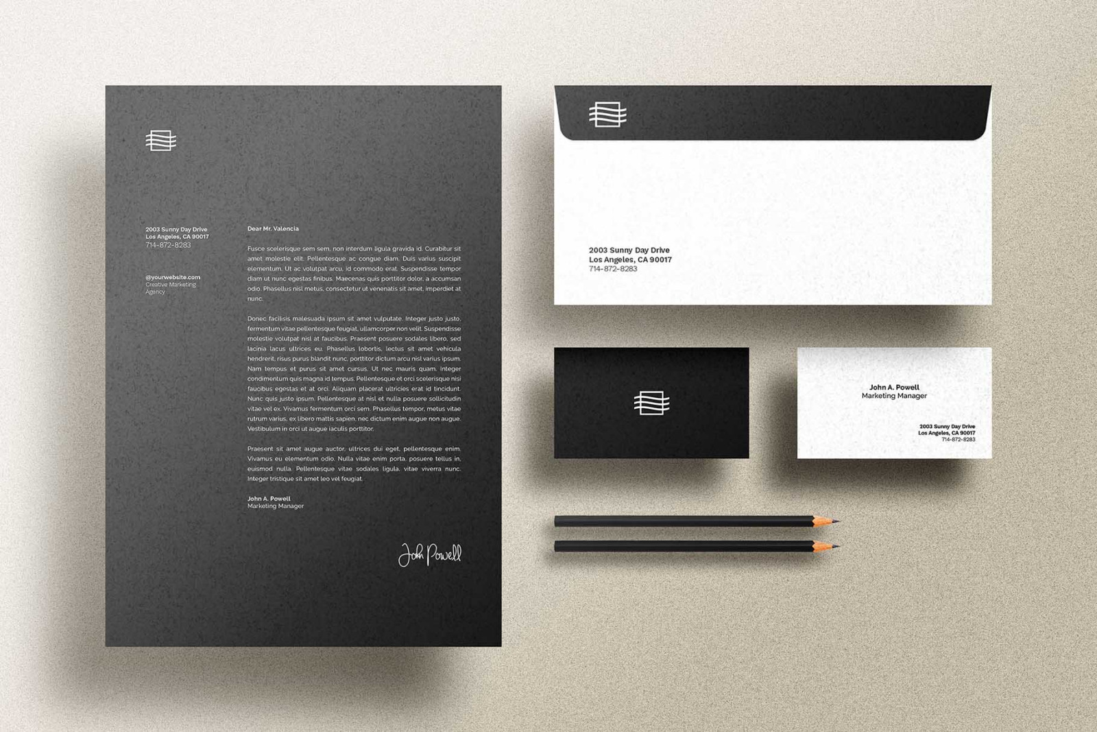 Stationery &amp; Branding Mockups Vol.6