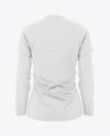 Women's Double-Layer Sleeve T-Shirt Mockup