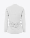 Women's Double-Layer Sleeve T-Shirt Mockup