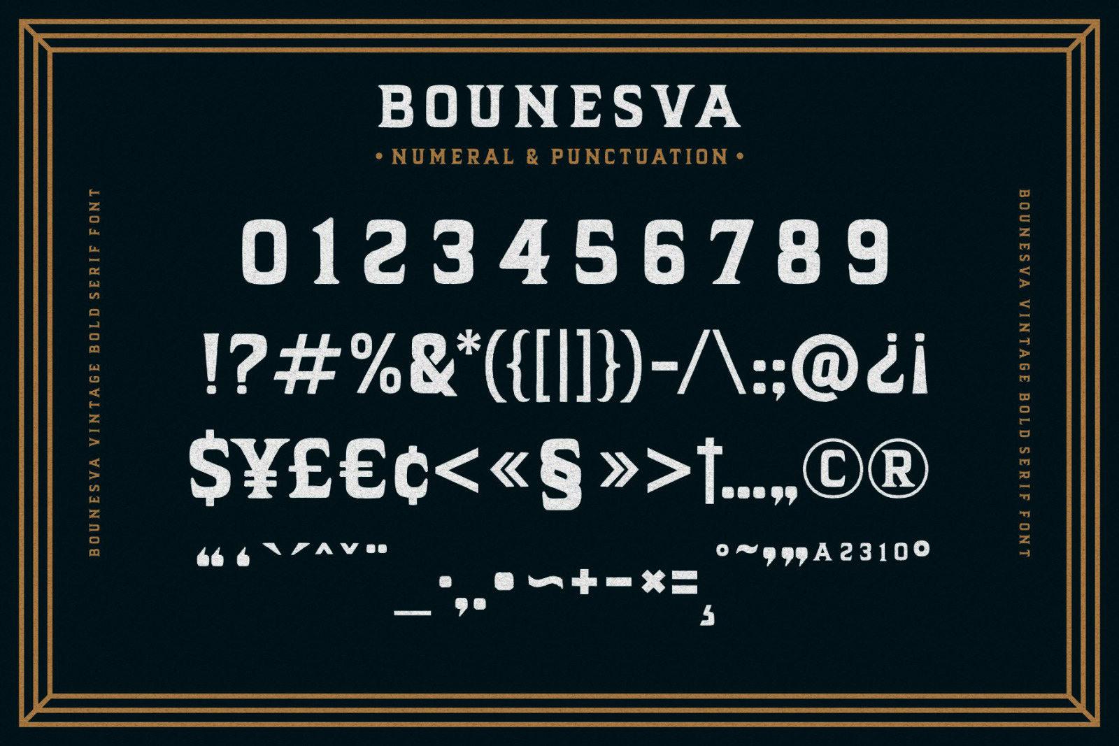 Bounesva Font Bounesva Font