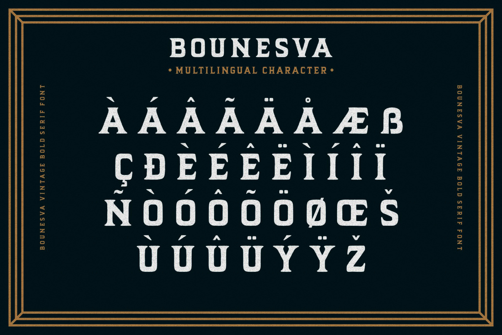 Bounesva Font Bounesva Font
